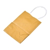 Pure Color Kraft Paper Bags AJEW-G020-A-06-2