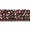 Cubic Zirconia Bead Strands ZIRC-G001-01B-1