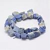 Raw Rough Natural Lapis Lazuli Beads Strands G-E343-13-2