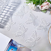 Butterfly Shape Polyester Lace Embroidery Sewing Ornament Accessories DIY-WH0401-39A-4