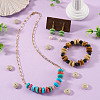 80Pcs 61G Acrylic Imitation Gemstone Beads MACR-TADJ0001-10H-5