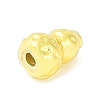 Brass Pave Clear Cubic Zirconia Beads KK-F875-14G-2