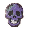 Halloween Printed Wooden Big Pendants WOOD-I016-01G-1