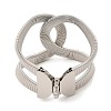 Iron Cuff Bangles for Women BJEW-L629-13P-3