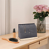 PU Imitation Leather Necklace Stands NDIS-WH0006-19B-6
