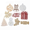 10 Pcs Christmas Theme Paper Stickers Set DIY-Z032-03A-3