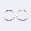 925 Sterling Silver Round Rings STER-F036-03S-0.8x4-2