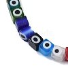 Handmade Evil Eye Lampwork Beads Strands LAMP-G166-16A-3