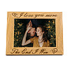 Natural Wood Photo Frames DIY-WH0234-014-1