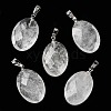 Natural Quartz Crystal Pendants G-E603-03P-05-2