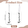 Acrylic Seat Reservation Sign Hanging Ornaments AJEW-WH0534-61B-2