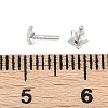 Star Brass Head Pins KK-U051-02P-02-3