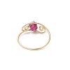 Natural Tourmaline Finger Rings RJEW-JR00928-5
