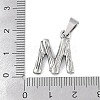 Non-Tarnish 304 Stainless Steel Pendants STAS-F235-01P-M-3