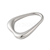 304 Stainless Steel Pendants STAS-V012-02P-2