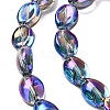 Electroplate Glass Beads Strands EGLA-B005-01A-FR02-3