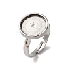 304 Stainless Steel Adjustable Ring Components STAS-B098-02E-P-1