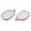 Natural Quartz Crystal Pendants G-S359-317E-3