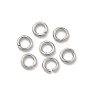 Tarnish Resistant 304 Stainless Steel Open Jump Rings STAS-Q186-02-3.5x0.7mm-1