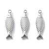 Anti-Tarnish 304 Stainless Steel Pendants STAS-R130-26P-1