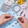 100Pcs Polymer Clay Rhinestone Round Beads RB-SZ0001-04-4