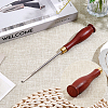 Wooden Awl Pricker Sewing Tool TOOL-WH0059-071C-4