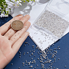 2000Pcs Brass Crimp Beads KK-SP0002-62S-3
