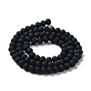 Glass Beads Strands EGLA-A034-P8mm-MD-M-5