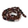 Natural Mahogany Obsidian Beads Strands G-P497-01C-05-3