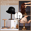 2Pcs 2 Sizes Wooden Hat Racks ODIS-PH0009-22-5