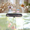 1Pc Lucky Cat Car Charm Porcelain Figurine Hanging Pendant Decorations AJEW-LP0012-17-3
