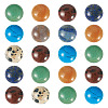 20Pcs Natural & Synthetic Mixed Gemstone Cabochons G-TA0002-76A-1