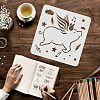 Large Plastic Reusable Drawing Painting Stencils Templates DIY-WH0172-553-3