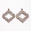 Alloy Rhinestone Pendants RB-D314-12AB-1