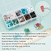 250g 10 Colors Natural & Synthetic Gemstone Beads G-NB0002-58-5