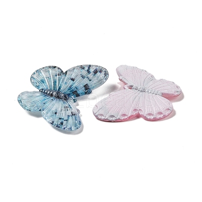 Transparent Acrylic Pendants MACR-K358-36B-1