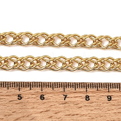 6.5MM 304 Stainless Steel Double Link Chain Necklaces for Women Men SA-CBA37BC-22G-1