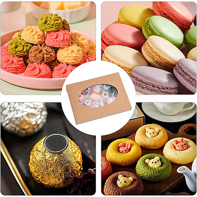 Foldable Creative Kraft Paper Box CON-WH0085-29A-1