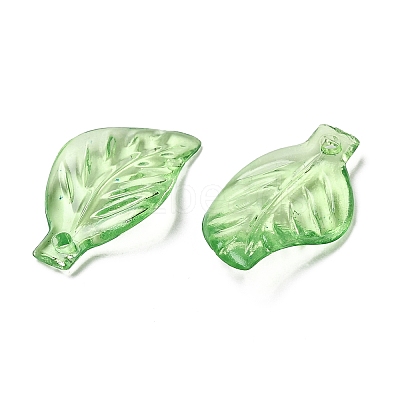 Transparent Acrylic Pendants X-DBLA156-8-1