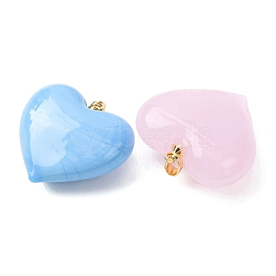 Handmade Lampwork Pendants LAMP-G160-01-1