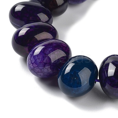 Natural Agate Beads Strands G-G021-03A-03-1
