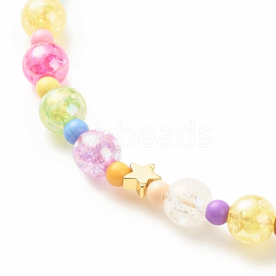 Word LOVE Acrylic Mobile Straps HJEW-JM00643-1