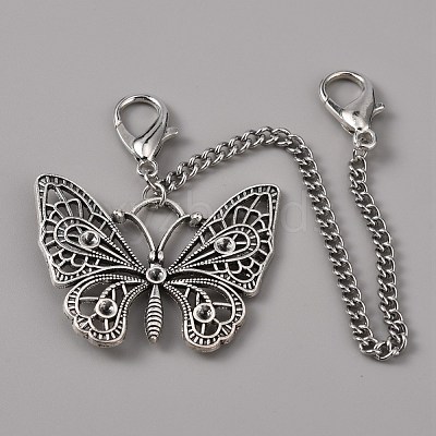 Zinc Alloy Shoe Curb Chains FIND-WH0114-64B-1