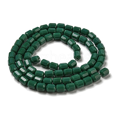 Opaque Glass Beads Strands GLAA-G112-03-M-1