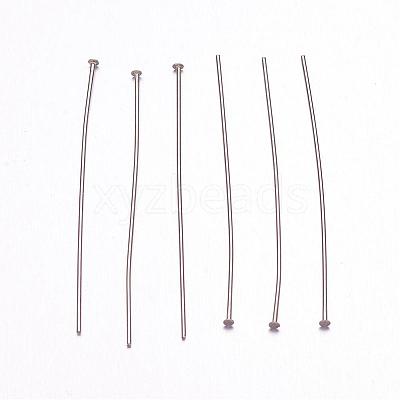 Tarnish Resistant 304 Stainless Steel Flat Head Pins STAS-H358-03B-1