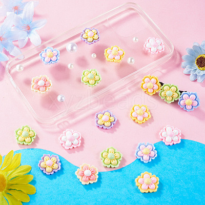 50Pcs Opaque Cartoon Resin Decoden Cabochons RESI-TA0005-64-1