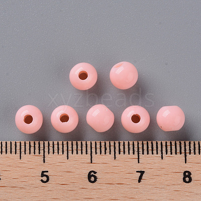 Opaque Acrylic Beads LS-X-MACR-S370-C6mm-A12-1