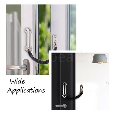 Stainless Steel Swing Bar Door Lock LS-SW-TAC0002-02E-1