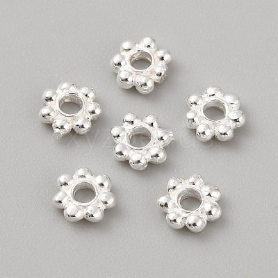 925 Sterling Silver Spacer Beads STER-WH0016-13B-1