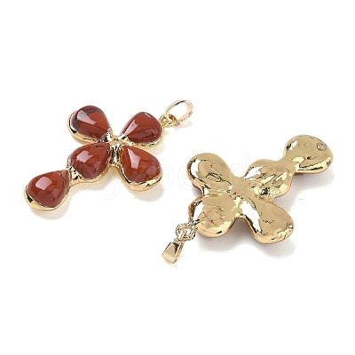 Natural Red Jasper Pendants GG-CBA9F30-02G-12-1